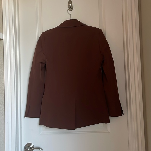 Redish brown oversized blazer - Picture 2 of 5